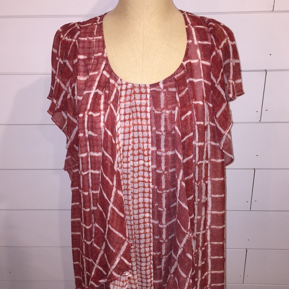 Anthropologie | Sample Dress with Ruffle Frnt - Picture 2 of 3